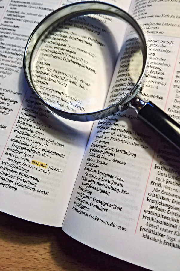 Magnifying Glass On A Book